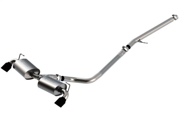 Borla - Borla 2021 Ford Bronco Sport 2.0L 2.5in / 2.25in S-Type Cat-Back Exhaust - Ceramic Black Tip - 140882CB