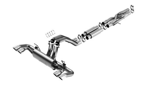 Borla - Borla 21-22 Jeep Wrangler Rubicon 392 6.4L V8 AT 4WD 4DR S-Type Cat-Back Exhaust (Stainless) - 140892