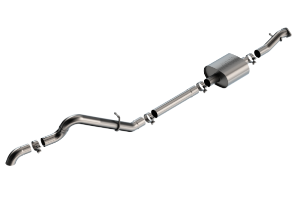 Borla - Borla 21-22 Ford Bronco 2.3L 2DR/4DR T-304 Stainless Steel Cat-Back S-Type Exhaust - Brushed - 140898