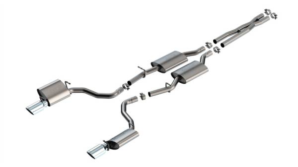 Borla - Borla 19-23 Dodge Charger GT 3.6L V6 RWD S-Type Catback Exhaust - Polished Tips - 140917