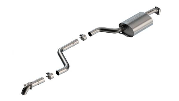 Borla - Borla 18-23 Suzuki Jimny 1.4L AT/MT 4WD 2DR 2in S-Type Catback Exhaust - Turn Down - 140924