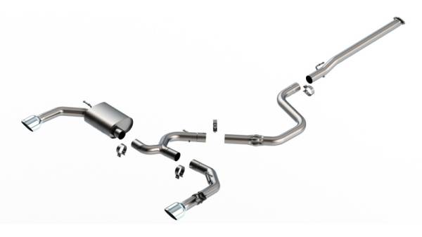 Borla - Borla 22-23 Hyundai Elantra N 2.0L 4 CYL. Turbo AT/MT ATAK Catback Exhaust Bright Chrome - 140925