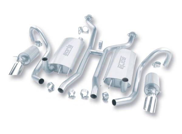 Borla - Borla 94-95 Chevy Impala SS / 94-96 Caprice Classic SS H-Pipe Catback Exhaust System - 14504