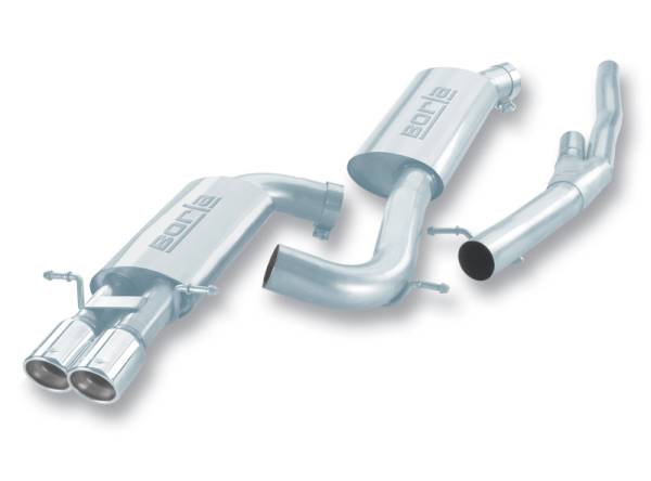 Borla - Borla 00-02 Audi S4 2.7L 6cyl AWD SS Catback Exhaust - 14902