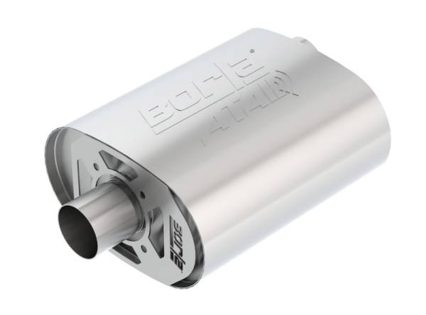 Borla - Borla CrateMuffler Ford 5.0L Coyote ATAK 2.5in Offset/Center 12in x 6in x 10.34in Muffler - 400856