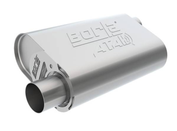 Borla - Borla CrateMuffler LS3 ATAK 2.5in Offset/Offset 14inx4.35inx9in Muffler - 400947