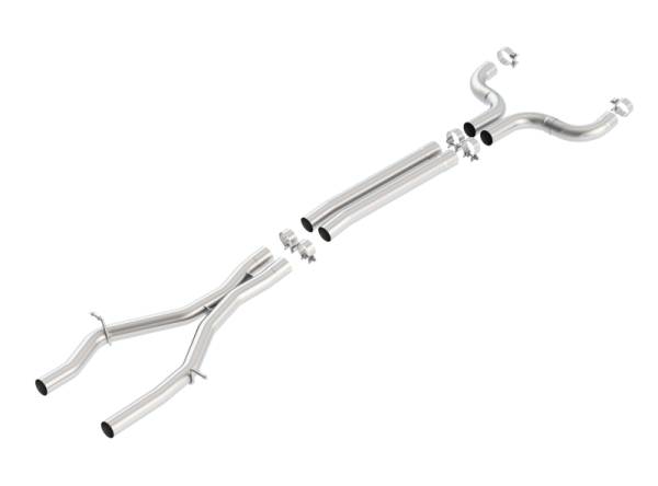 Borla - Borla 2016 Camaro SS 6.2L V8 X-Pipe w/ Mid Pipes - 60607