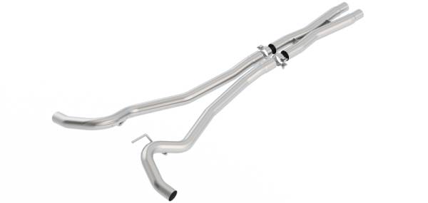 Borla - Borla 15-19 Ford Mustang GT Convertible 5.0L AT/MT RWD 2DR 2.5IN X-Pipe & Mid-Pipes - 60705