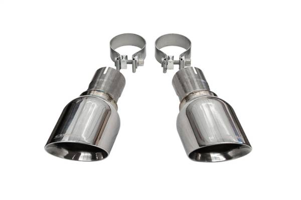 Corsa Performance - Corsa 11-21 Jeep Grand Cherokee Single 2.5in Inlet / 4.5in Outlet Polished Pro-Series Tip Kit - 14067