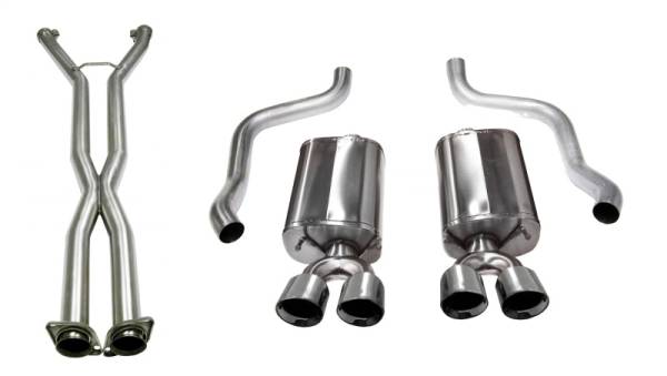 Corsa Performance - Sport Cat-Back Exhaust System - 14108CB