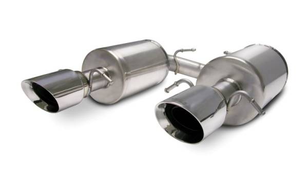 Corsa Performance - Corsa 05-07 Cadillac STS 4.6L Polished Touring Axle-Back Exhaust - 14157