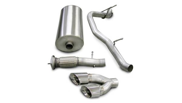 Corsa Performance - Corsa 07-10 Cadillac Escalade 6.2L V8 Polished Sport Cat-Back Exhaust - 14202