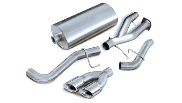 Corsa Performance - Corsa 02-06 Cadillac Escalade 6.0L V8 Polished Sport Cat-Back Exhaust - 14220