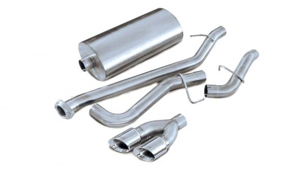 Corsa Performance - Corsa 02-06 Chevrolet Avalanche 5.3L V8 Polished Sport Cat-Back Exhaust - 14250