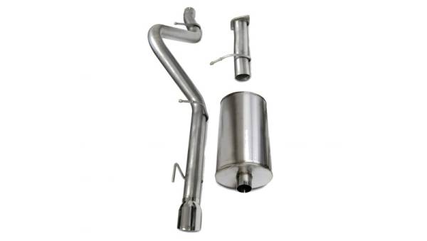 Corsa Performance - Corsa 06-08 Chevrolet Trailblazer SS 6.0L V8 Polished Sport Cat-Back Exhaust - 14256