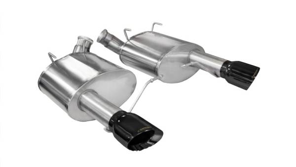 Corsa Performance - Corsa 11-14 Ford Mustang GT/Boss 302 5.0L V8 Black Sport Axle-Back Exhaust - 14316BLK