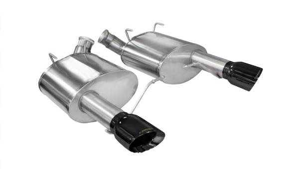 Corsa Performance - Corsa 11-14 Ford Mustang GT/Boss 302 5.0L V8 Black Xtreme Axle-Back Exhaust - 14317BLK