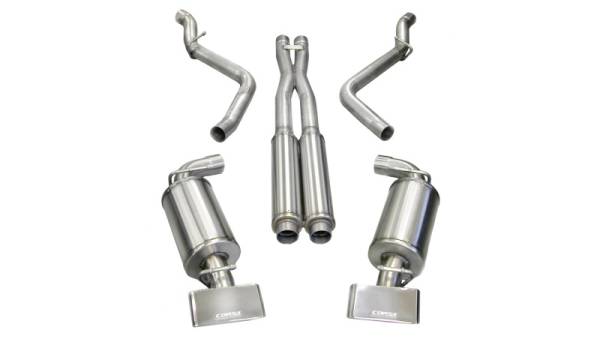 Corsa Performance - Corsa 08-10 Dodge Challenger SRT-8 6.1L V8 Polished Xtreme Cat-Back Exhaust - 14438