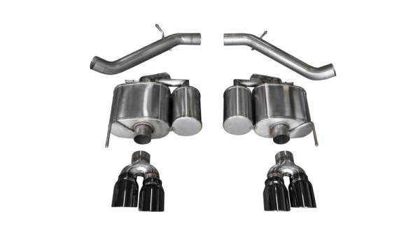 Corsa Performance - Corsa 16-18 Cadillac ATS-V 3.6T 4in Black Sport Axle-Back Exhaust - 14478BLK