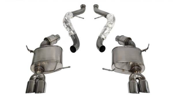 Corsa Performance - Corsa 08-12 BMW M3 E90 Polished Sport Cat-Back Exhaust - 14569