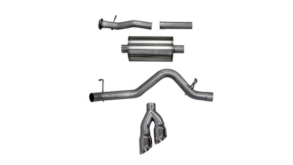 Corsa Performance - Corsa 15-16 Chevy Colorado 3.6L V6 Polished Sport Cat-Back Single Side Exit Exhaust - 14744