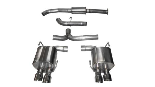 Corsa Performance - Corsa 2015 Subaru WRX Cat Back Exhaust, Polished Quad 3.5in Tips *Sport* - 14857