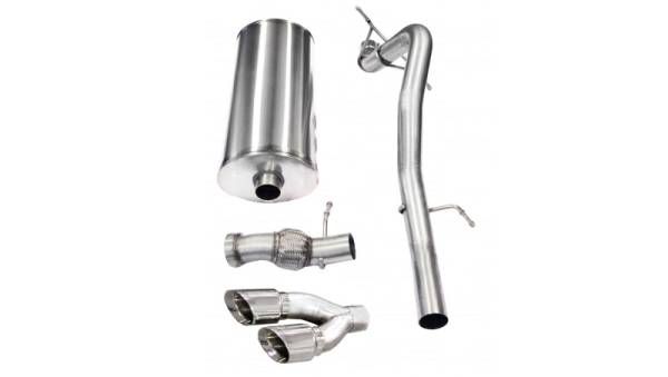 Corsa Performance - Corsa 11-13 Cadillac Escalade 6.2L V8 Polished Sport Cat-Back Exhaust - 14878