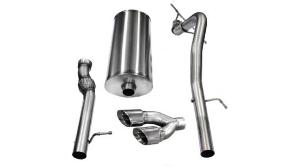 Corsa Performance - Corsa 11-13 Cadillac Escalade ESV 6.2L V8 Polished Sport Cat-Back Exhaust - 14882