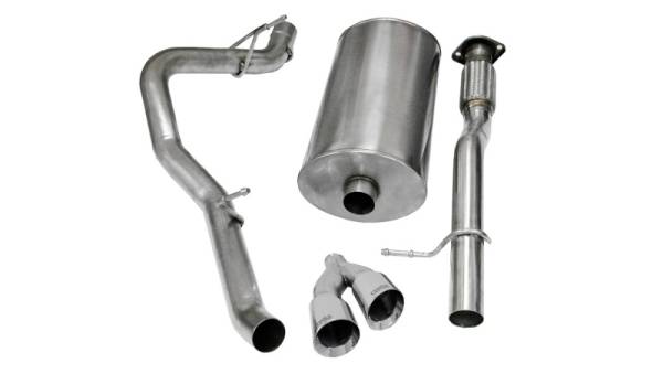 Corsa Performance - Corsa 09-13 Chevrolet Suburban 1500 5.3L V8 Polished Sport Cat-Back Exhaust - 14914