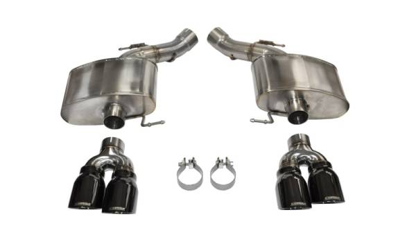 Corsa Performance - Corsa 12-15 BMW M6 F12 / F13 / F06 Black Sport Axle-Back Exhaust - 14929BLK