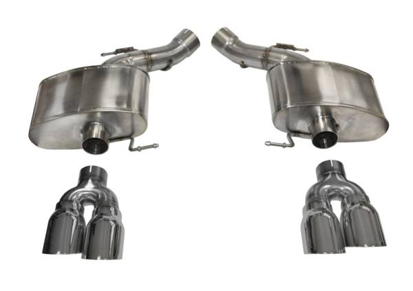 Corsa Performance - Corsa 12-13 BMW M5 F10 Polished Sport Axle-Back Exhaust - 14934