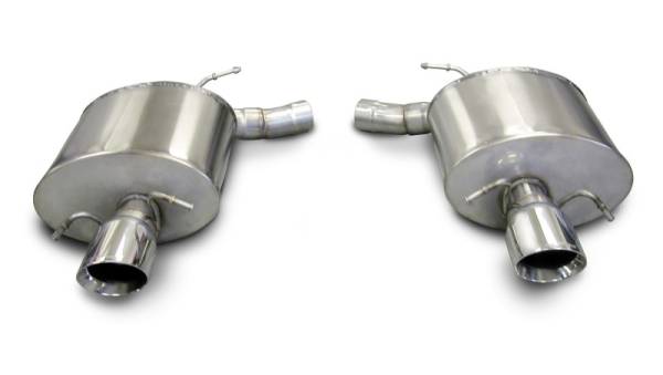 Corsa Performance - Corsa 09-13 Cadillac CTS Sedan V 6.2L V8 Polished Touring Axle-Back Exhaust - 14940