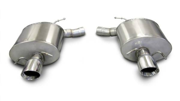 Corsa Performance - Corsa 09-13 Cadillac CTS Sedan V 6.2L V8 Polished Sport Axle-Back Exhaust - 14941