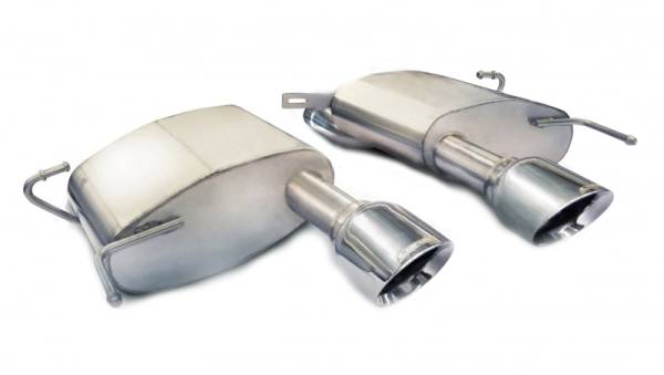 Corsa Performance - Corsa 11-13 Cadillac CTS Coupe V 6.2L V8 Polished Sport Axle-Back Exhaust - 14942