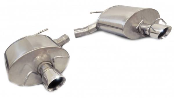 Corsa Performance - Corsa 11-13 Cadillac CTS Wagon V 6.2L V8 Polished Sport Axle-Back Exhaust - 14948