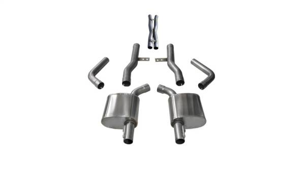 Corsa Performance - Corsa 17-18 Dodge Charger/Chrysler 300 5.7L V8 Xtreme Cat-Back Dual Rear Exit w/o Tips - 21018