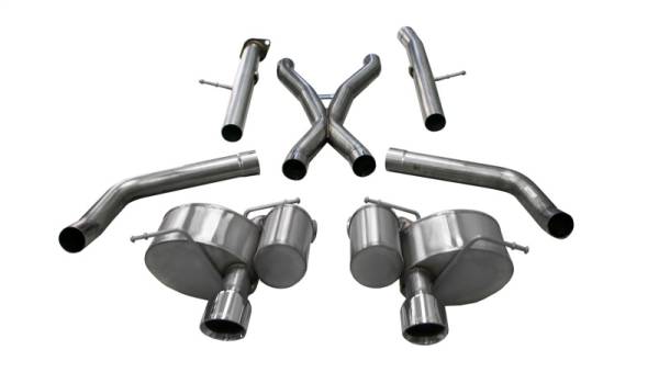 Corsa Performance - Corsa 12-20 Jeep Grand Cherokee SRT 2.75in Dual Rear Xtreme Cat-Back Exhaust - 21058