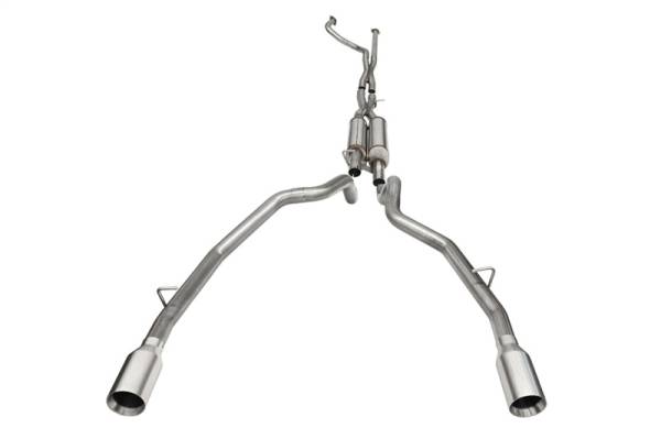 Corsa Performance - Corsa 21-22 Dodge Ram TRX Crew Cab Xtreme Catback Exhaust Dual Rear Satin Tip - 21189