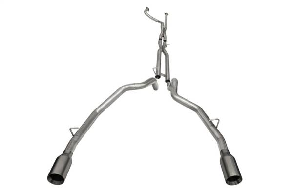 Corsa Performance - Corsa 21-22 Dodge Ram TRX Crew Cab Baja Catback Exhaust Dual Rear Gunmetal Tip - 21190GNM