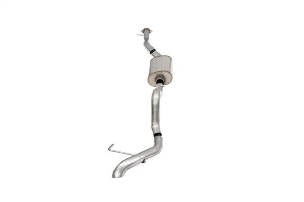 Corsa Performance - Corsa 21-22 Ford Bronco 2.3L 4-Door 2.75in Cat-Back Single Side Exhaust w/ Turndown Exhaust Tip - 21205