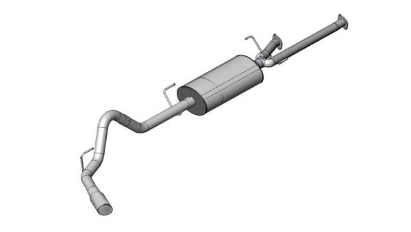 Corsa Performance - Corsa/dB 11-14 Toyota Tundra Double Cab/Crew Max 5.7L V8 Polished Sport Cat-Back Exhaust - 24916