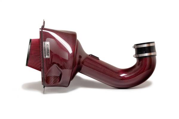 Corsa Performance - Corsa 14-19 Chevrolet Corvette C7 6.2L V8 Red Carbon Fiber Air Intake (Does Not Fit Z06/ZR1) - 44002D-R