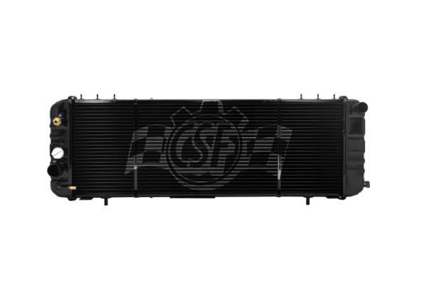 CSF - CSF 88-90 Jeep Cherokee 4.0L Heavy Duty 3 Row All Metal Radiator - 2572