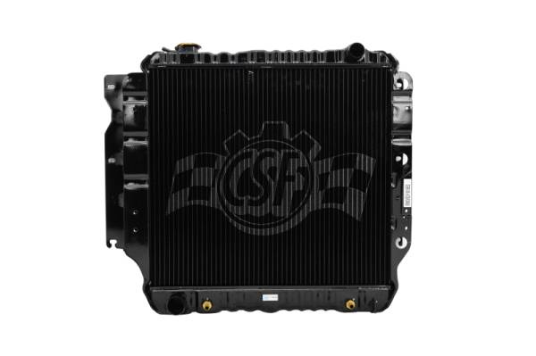 CSF - CSF 87-02 Jeep Wrangler 2.5L OEM Plastic Radiator - 2578