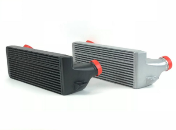 CSF - CSF 04-13 BMW 335i/xi (E90/E91/E92/E93) High Performance Stepped Core Bar/Plate Intercooler - Black - 8127B