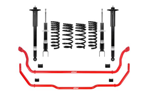 Eibach - Eibach Pro-System-Plus Kit for 79-93 Ford Mustang/Cobra/Coupe FOX / 79-93 Mustang Coupe FOX V8 (Exc. - 3510.680