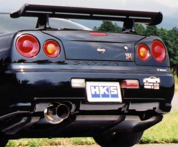 HKS - HKS SILENT Hi-POWER SKYLINE GT-R GF-BNR34 - 31019-AN013