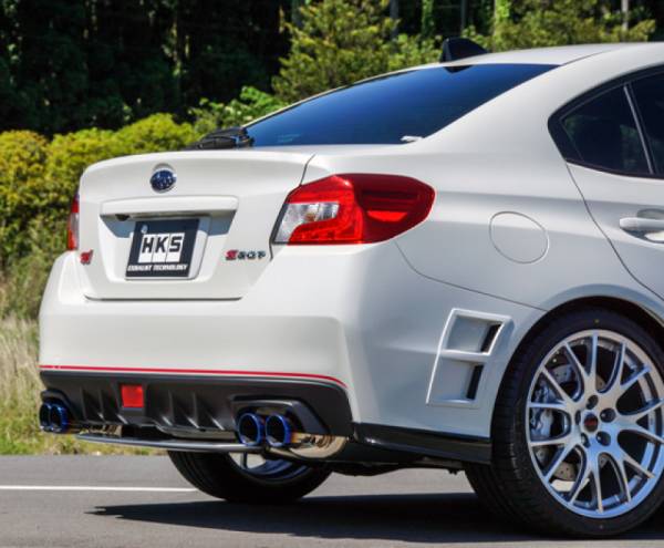 HKS - HKS SUPER TURBO MUFFLER 14+ Subaru WRX STi (EJ20) Catback Exhaust - 31029-AF013