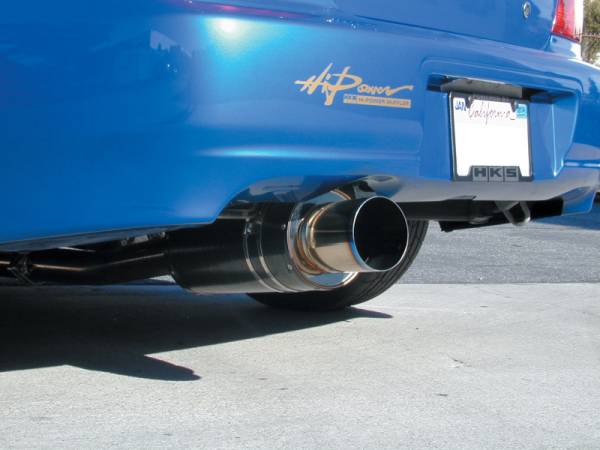 HKS - HKS 02-07 WRX / 04-07 STi Carbon Ti Exhaust - 3112-EX005