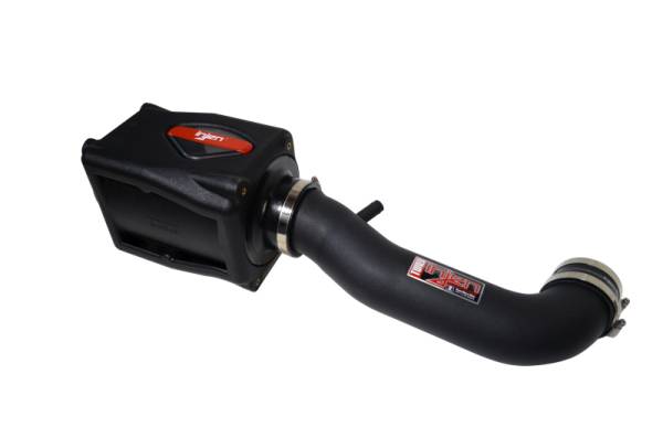 Injen - Injen 12-13 Jeep Wrangler JK 3.6L V6 Wrinkle Black Short Ram Intake w/ Power Flow Box - PF5003WB